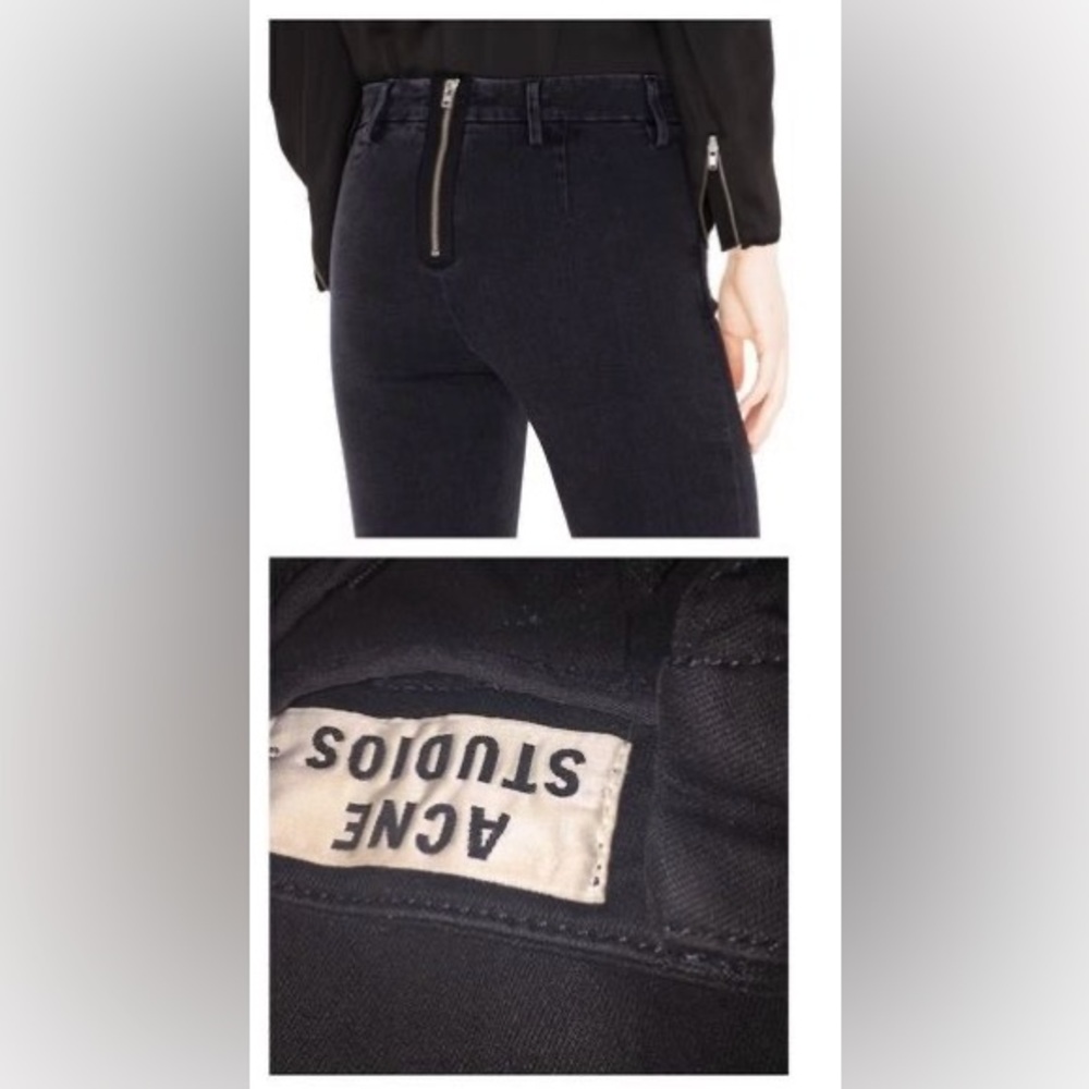 Acne Studios women’s black skinny jeans